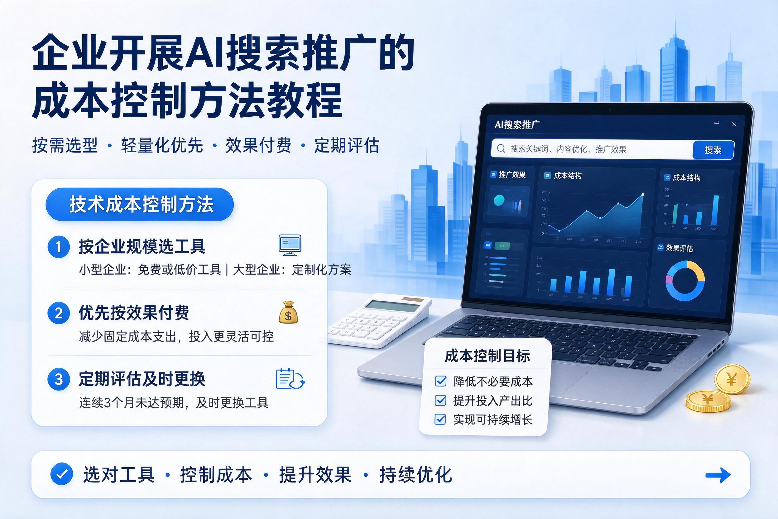 企业开展AI搜索推广的成本控制方法教程